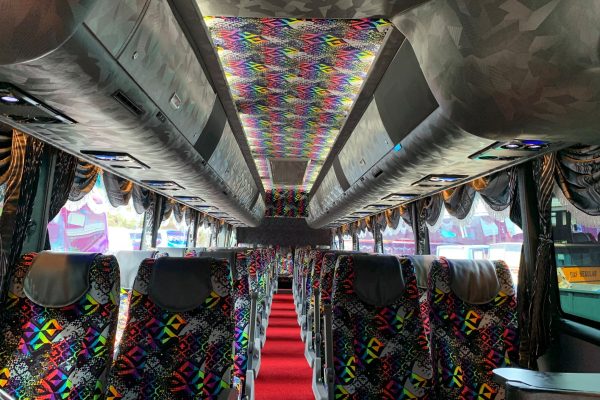 Tour Bus 40 Seater - Interior